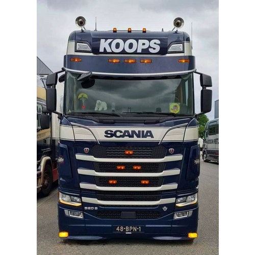 Bumper Spoiler Scania Next Generation - Type 3 - Low Bumper - Talmu Yellow