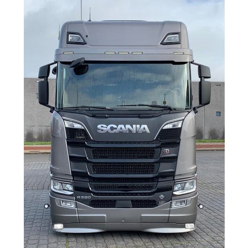 Bumper Spoiler Scania Next Generation - Type 1 - Low Bumper - Talmu White