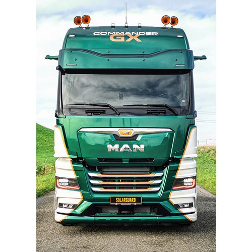 Sun Visor MAN TGX - 2 Lightholes