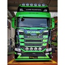 Sunvisor Scania NextGen - Flat Bottom - 7 Lightholes