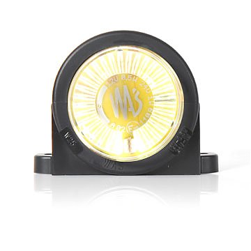 Large Eyeball Position Light 12-24V WHITE LED