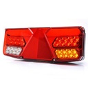 5-Chamber LED Trailer Taillight - Right - 12-24V