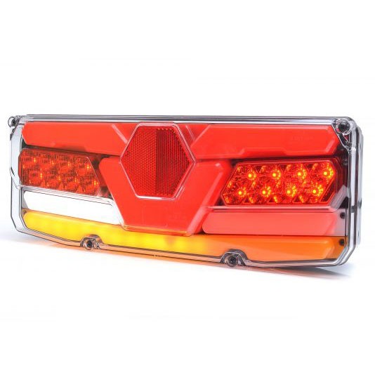 5-Chamber LED Tractor Taillight - Right - 12-24V E-approved