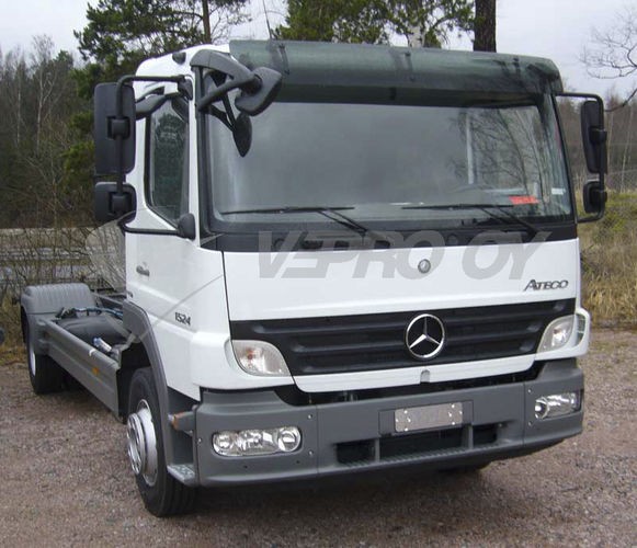 Sunvisor Mercedez Benz Axor / Atego 2005+ with Low Roof + Mirror