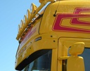 Acrylic Screen for XL-Sunvisor Scania 4 / R-Series Topline with cutouts for 5 Position Lights