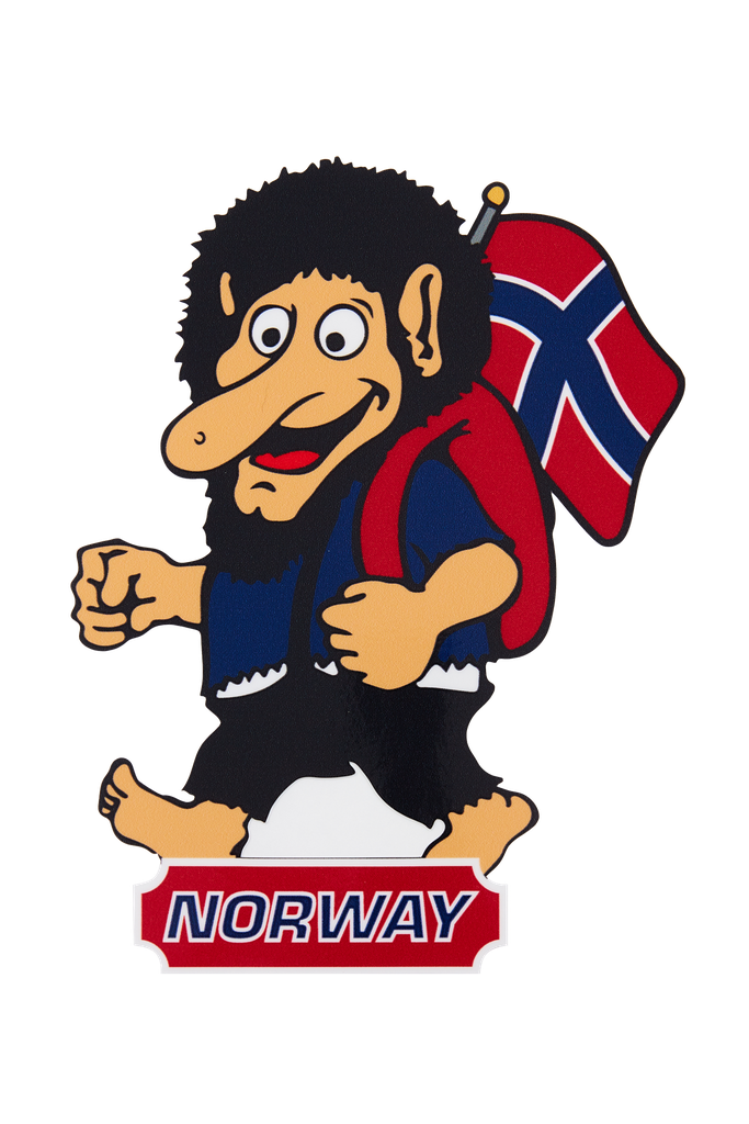 Aufkleber - Troll Norwegen