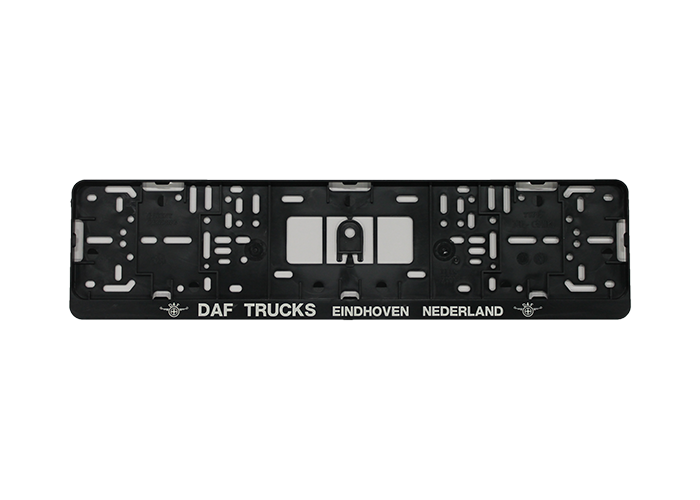 Registration Plate Frame for DAF