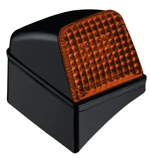 LED Roof Marker Light - Roof Edge Right - Amber Lens