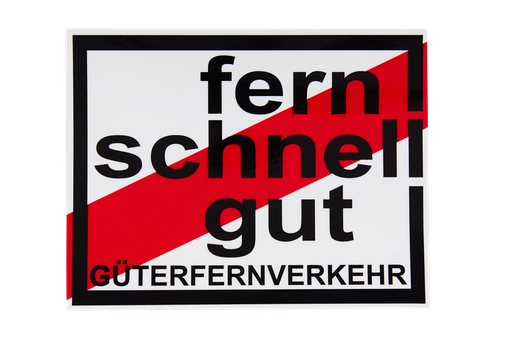 [500654] Fern Schnell Gut - Sticker