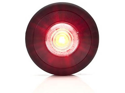 [5800297] Side marker / tail light LED 12-24V red diam.60 mm