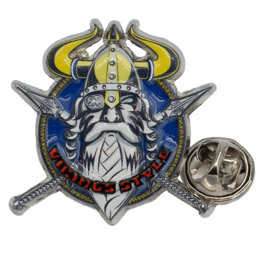 [501046] Pin - Viking Style Round