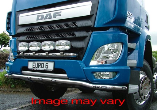 [82DLA08/A] LoBar Aluminum for DAF CF Euro 6 - Construction Bumper - 7 Amber LED