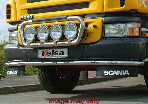 [82SLA06/A] LoBar Aluminum Scania R Serie TOT 11-2009 CONSTR. BUMPER - 5 Amber LED