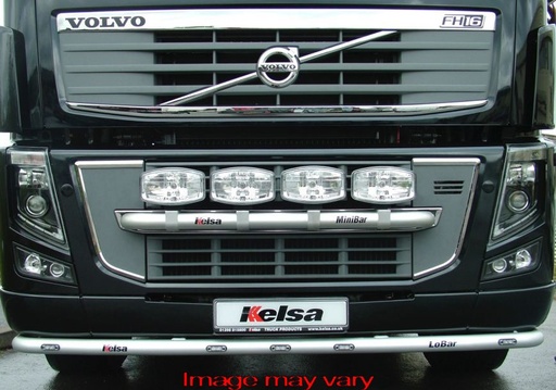 [82VLA02/A] LoBar Aluminum Volvo FM/FH2&3 - 7 Amber LED