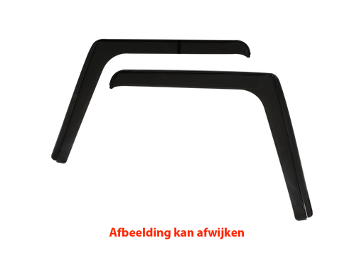 [43277172] Side Window Deflectors for DAF XF95 / 105 | Clip Mounting