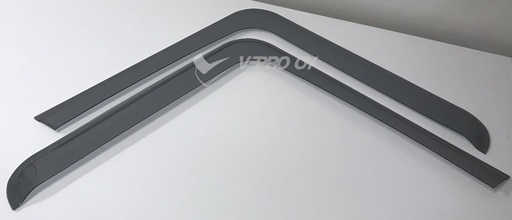 [43177772] Side Window Deflectors Long Model for Scania NextGen | Tape Mounting