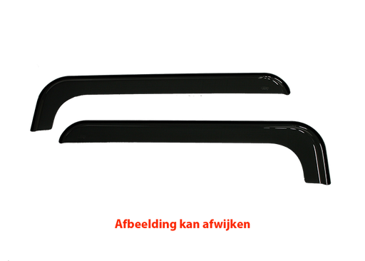 [43215972] Side Window Deflectors Short Model for MAN TGE & Volkswagen Crafter 2017+ | Tape Mounting