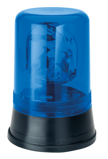 [4635595B] AEB "595" 24V rotating beacon - Blue lens