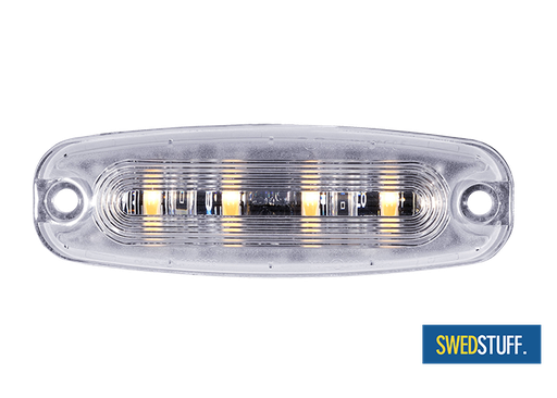 [5850124HP-A] Swedstuff LED FLASHLIGHT 4-LED AMBER