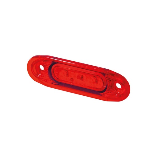 [5810020] SLD marker light 3-LED red 12-24v