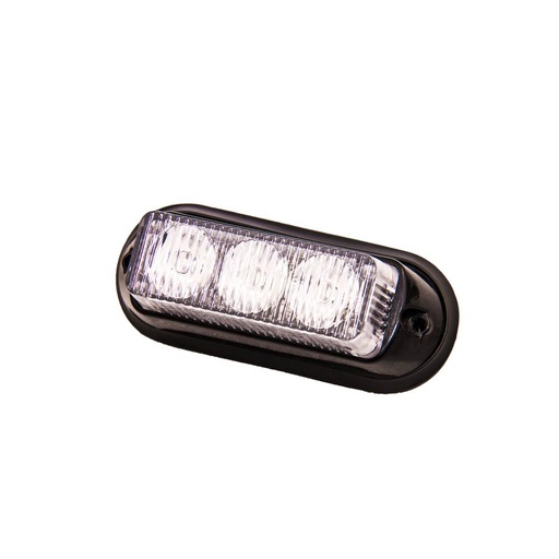 [5850155-A] FLASH LED AMBER 12/24V  3-led's  850155-A surface mounting  