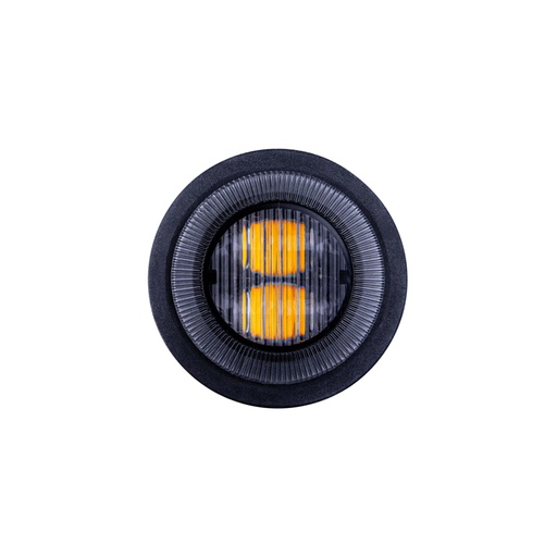 [5850419] Dark Knight Gloria warning light smoked lens