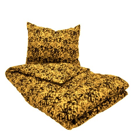 [44050075] Duvet Cover & Pillowcase - Danish Yellow Design