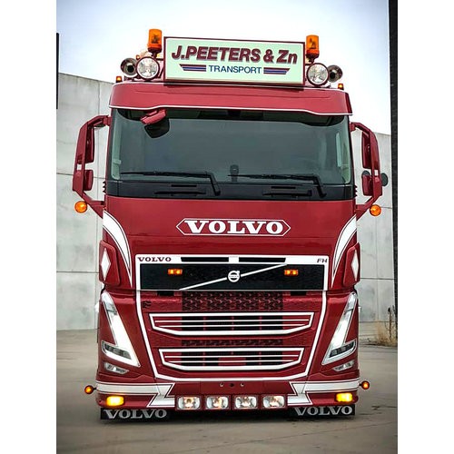 [7VFH4FCZK] erweiterte Sonnenblende, Polyester – Volvo FH4/FH4B (mit Kamera)