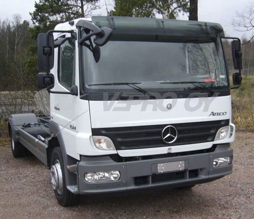 [75128472] Sunvisor Mercedez Benz Axor/Atego with Low Roof + Mirror