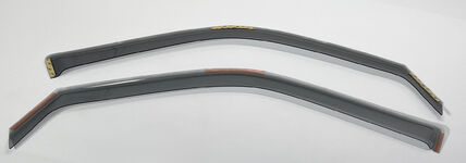 [43156772] Side Window Deflectors for Volkswagen T5 / T6 & Transporter 2010+ | Tape Mounting