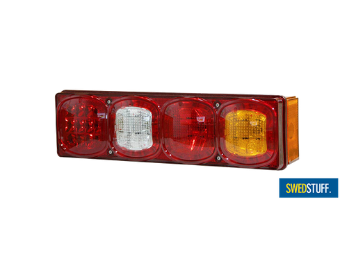 [5870010] Swedstuff 5-chamber tail light rectangle hybrid