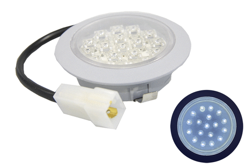 [46350172]  (WHITE) LED interior lamp 24V 55mm / 18 LED